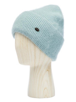 Шапка жен. шерсть+анг+нейл LB-WT35004 aqua