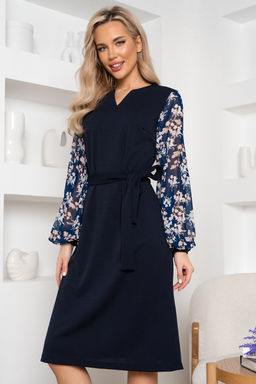 Платье Open Style 6646 синий