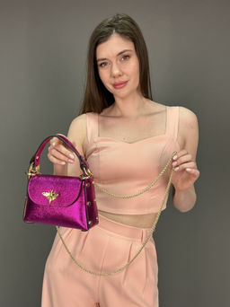 Сумка женская из телячьей кожи