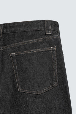 COTTON - LINEN STRAIGHT FIT JEANS - Zara фото 11