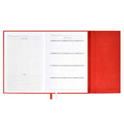 Ежедневник недатированный ESCALADA, А5, 160 л., арт. 63963/ 15 ШЕВРЕТ ЭКСТРА КРАСНЫЙ  фото 12