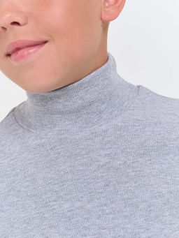 Бадлон Серый меланж 7+ - Bungly фото 7