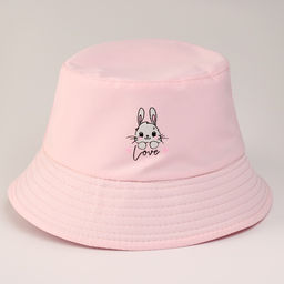 Панама детская для девочки «Зайчишка», розовая, р-р 48-50