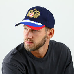 Кепка RU триколор, рр 56см, синяя - Overhat фото 7