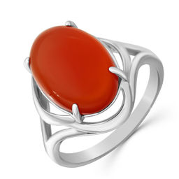 Кольцо, сердолик, КП87
