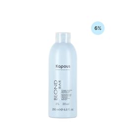 200 мл 6% Blond Bar Крем-эмульсия с экстрактом жемчуга Капус - Kapous professional фото 2