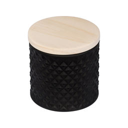 "Stilerra home" PFH-021 Банка декоративная d 8.5 см 9 см черный черный
