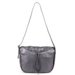 Женская сумка через плечо из эко кожи 2967 Грей - Cidirro фото 2