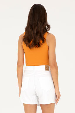 Футболка U. S. Polo Assn женская без рукавов с круглым вырезом в виде плитки - U.s. polo assn фото 12