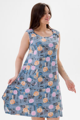 Платье женское из кулирки Кэтрин астра - Амадэль фото 4