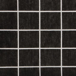 Скатерть Доляна Клеткацв.черный 145х1453см,100%пэ, рогожка 130 гр/м  фото 8