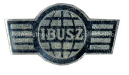 Значок рекламный Туристическая компания IBUSZ (Венгрия)