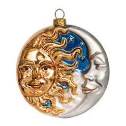 Медальон День и Ночь двусторонний (стекло) 10х3,5х12 см - Holiday classics фото 2