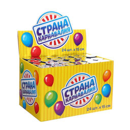 Хлопушка пневматическая поворотная С Новым годом!, конфетти, фольга, 15 см - Страна карнавалия фото 6
