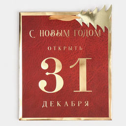 Пакет ламинированный вертикальный С Новым Годом, 21,5 25 10 см - Дарите счастье фото 6