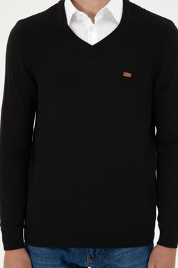 Мужской черный свитер Неожиданная скидка в корзине - U.s. polo assn фото 6