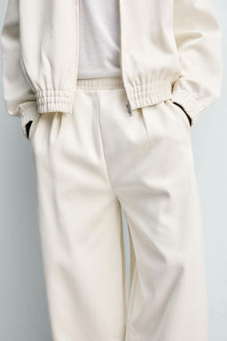 PANTAL?N JOGGER WIDE FIT PLIEGUES / Crudo - Zara фото 6