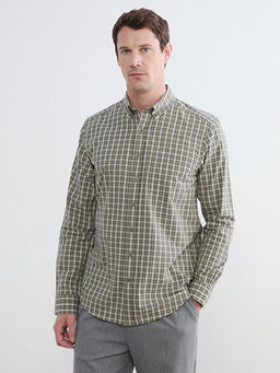 Regular Fit Ekose Erkek G?mlek