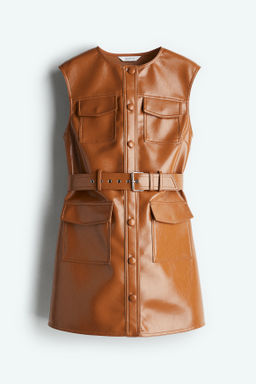 Vestido cargo revestido