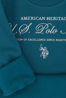 Erkek _ocuk Koyu Ye_il Pijama Tak_m_ Sepette S_rpriz _ndirim - U.s. polo assn фото 4