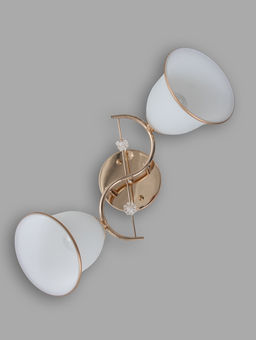 Люстра 13210/2, 2хE27, 40Вт, белый/золото