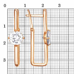 СЕРЬГИ 33814659 - Красная пресня фото 2