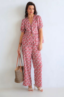 Martichelli Костюм брючный с принтом  фото 4