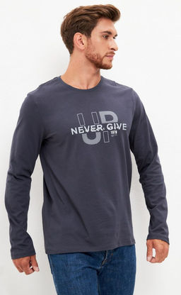 Лонгслив P321-1001-781 graphite - Primm фото 9