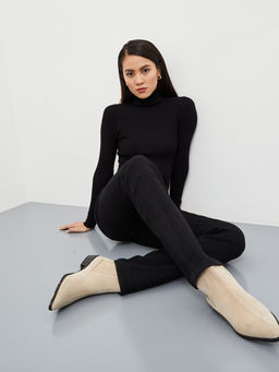 Утепленные Женские Джинсы Прямые - Mossmore фото 47