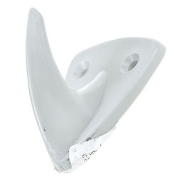 "Садовник" Крючок пластмассовый, 1 рожок, серый, ГОСТ Р 50962-96 (Россия)