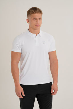 Поло Белый ANTA TRN-ESSENTIAL SS Polo  фото 2