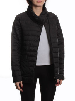 K-635 BLACK Куртка демисезонная стеганая женская (70 гр. холлофайбер) - Fashion фото 6