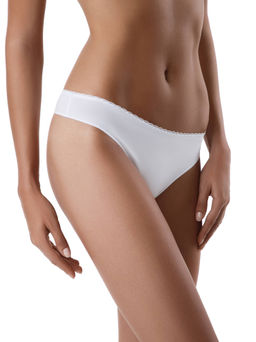 CONTE Трусы бразилиана DELICATE (на вешалке) белый