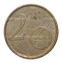 2 евроцента 2000 года Испания