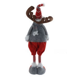 Игрушка набивная "Олень", L28 W15 H72/64 см, 2в.