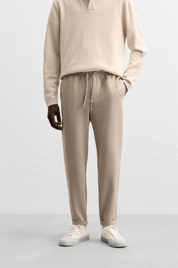 COMFORT REGULAR FIT TROUSERS - Zara фото 11
