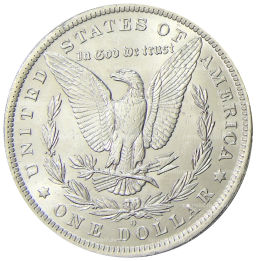 1 доллар 1884 года О США Доллар Моргана