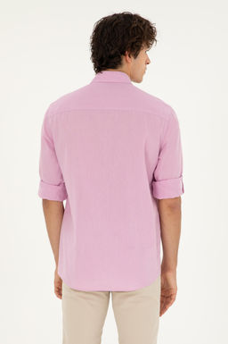 U. S. Polo Assn / Мужская базовая рубашка с длинным рукавом Magnolia - U.s. polo assn фото 5