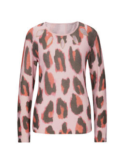 Пуловер, розово-шоколадный - Ashley brooke фото 2