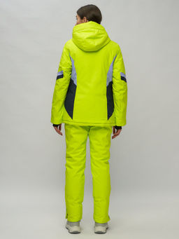 Горнолыжный костюм женский салатового цвета 02201Sl - Chunmai фото 4