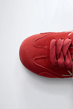 LEATHER SNEAKERS - Zara фото 15