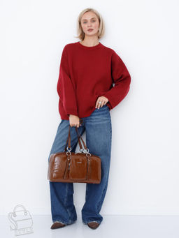 Сумка женская  51155SL brown Velina Fabbiano-Safenta