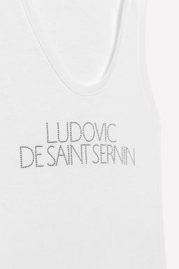 SHINY TEXT TOP LUDOVIC DE SAINT SERNIN x ZARA фото 3