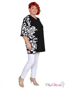 Туника Модель №1801 размеры 44-84 - Plusmoda фото 8
