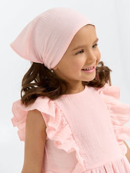 Косынка муслиновая Пудра