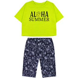 Комплект футболка кулирка, лосины кулирка с лайкрой 7032100101 - Youlala фото 17