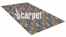 Коврик вырезной icarpet PRINT антискользящий (125) Соты 3D микс 200х300 S