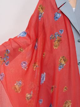 хлопок с вискозой Большой, красивый палантин - Tantino фото 7