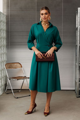 Платье Anastasia 1229.1 изумруд фото 6