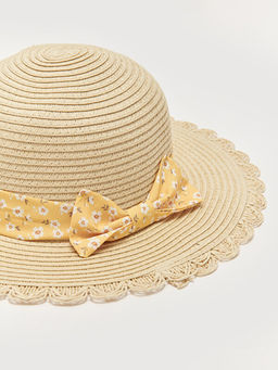 Fiyonk Desenli K?z Bebek Has?r ?apka - Waikiki фото 2